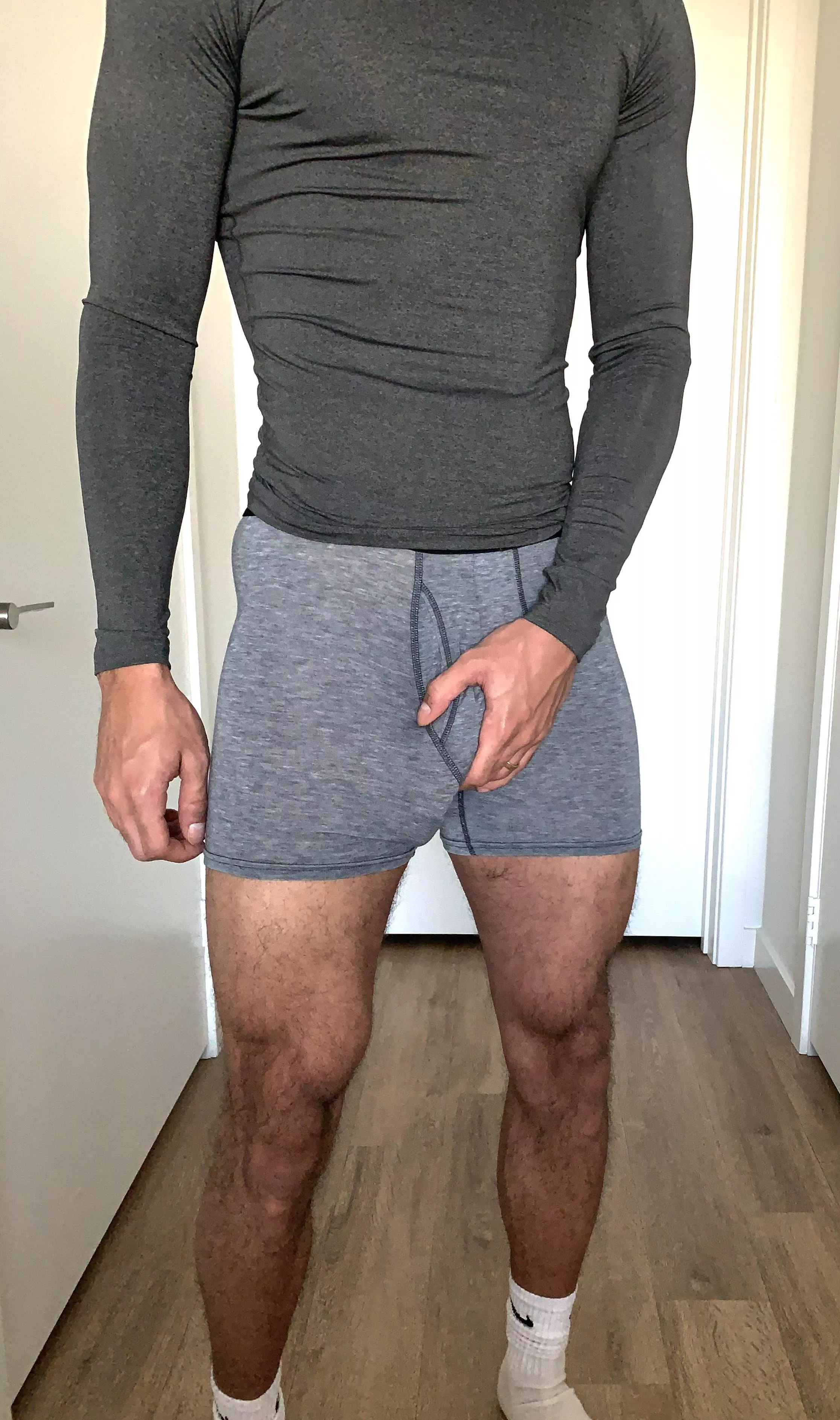 Running gets the blood flowing to the right places :)