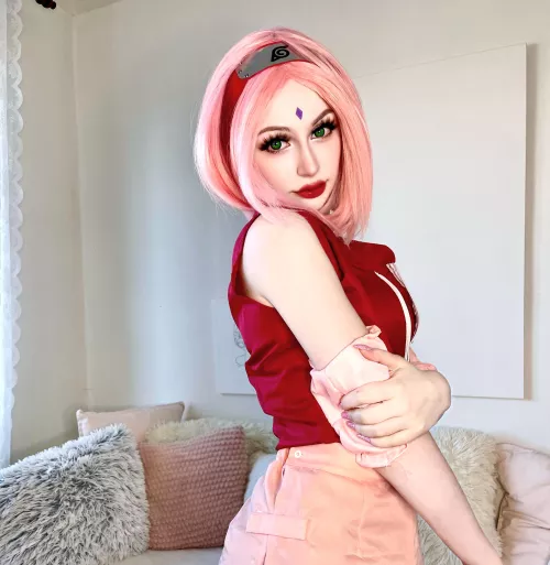 Sakura cosplay by @talenkaa