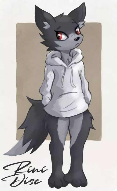 Shy Wolf Boy - I haven’t named him yet