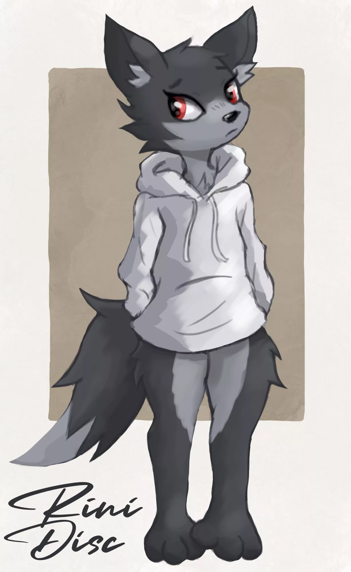 Shy Wolf Boy - I haven’t named him yet