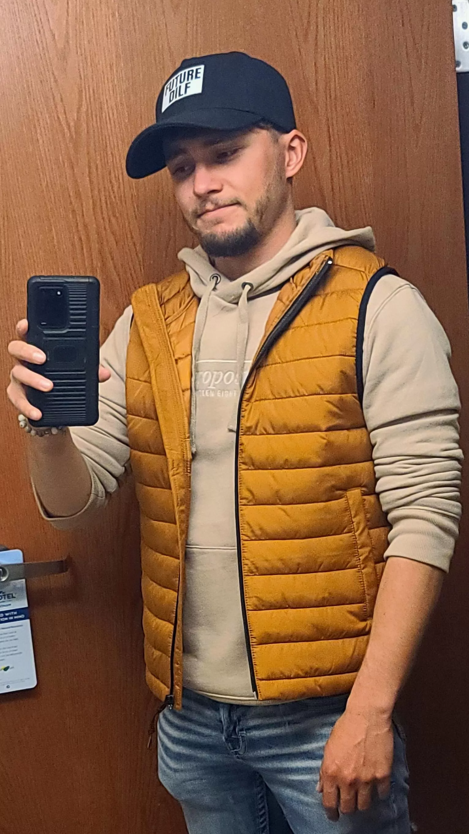 The hat speaks for itself.