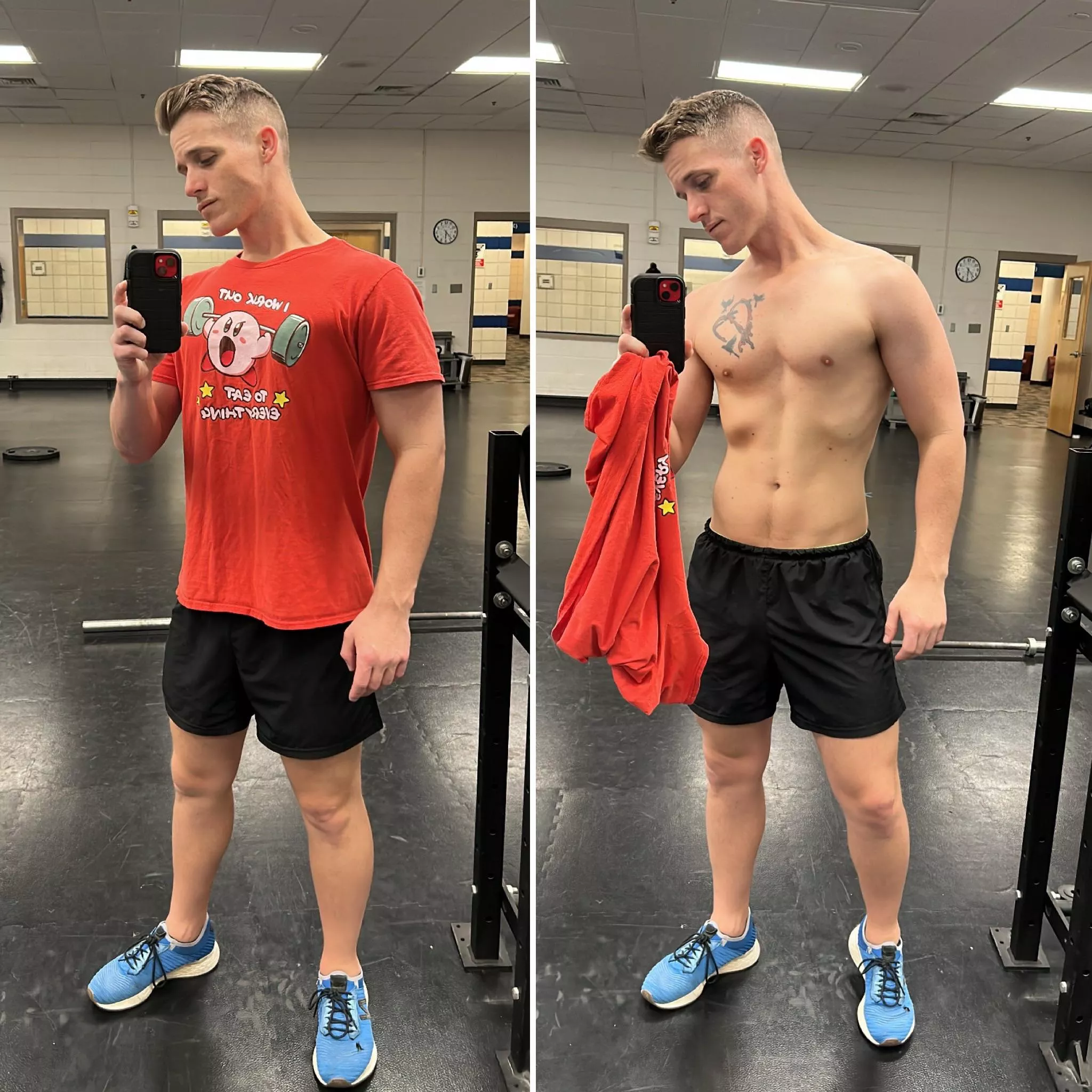 Tired of the cold but the gym always makes me feel better