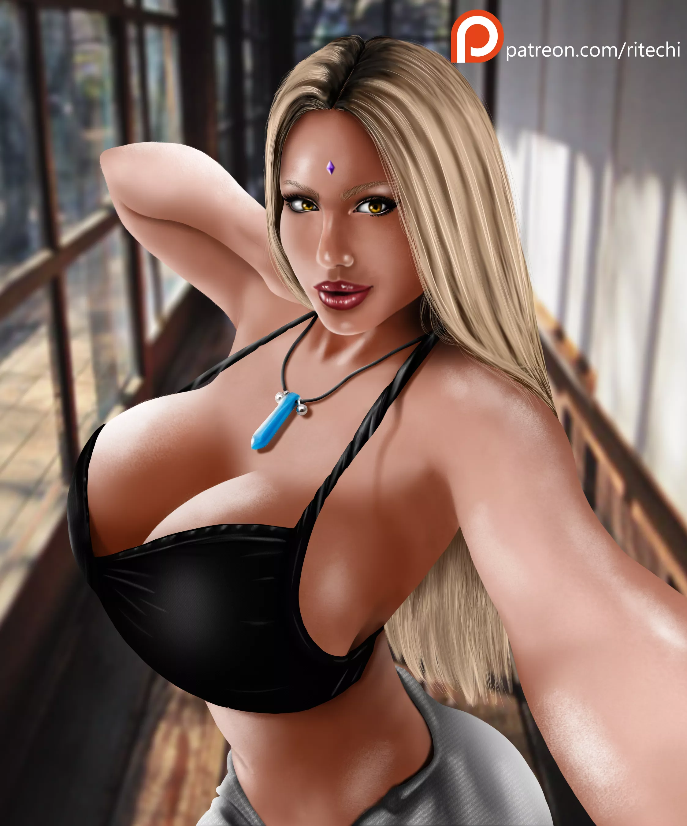 Tsunade is ready to after workout bath with you (Ritechi) [Naruto]