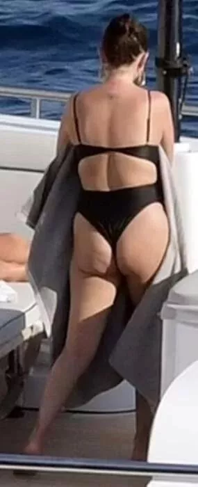 when she was in Italy