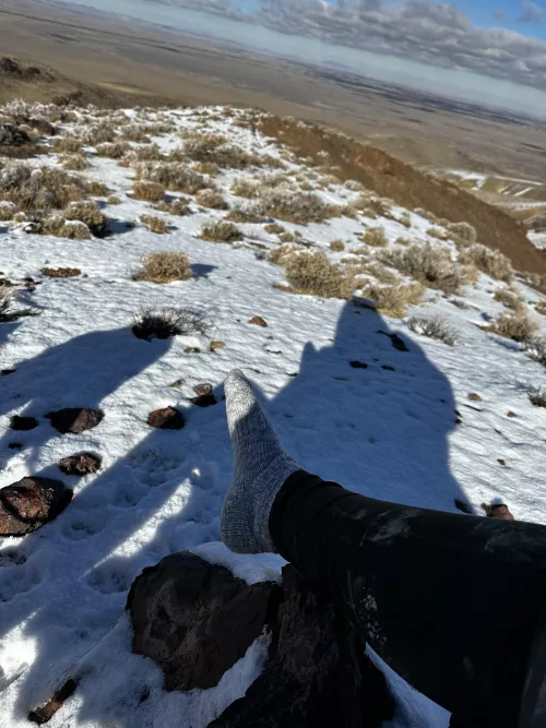 Who wants a whiff of my cotton socks after a 3 mile hike at 4,800 ft???