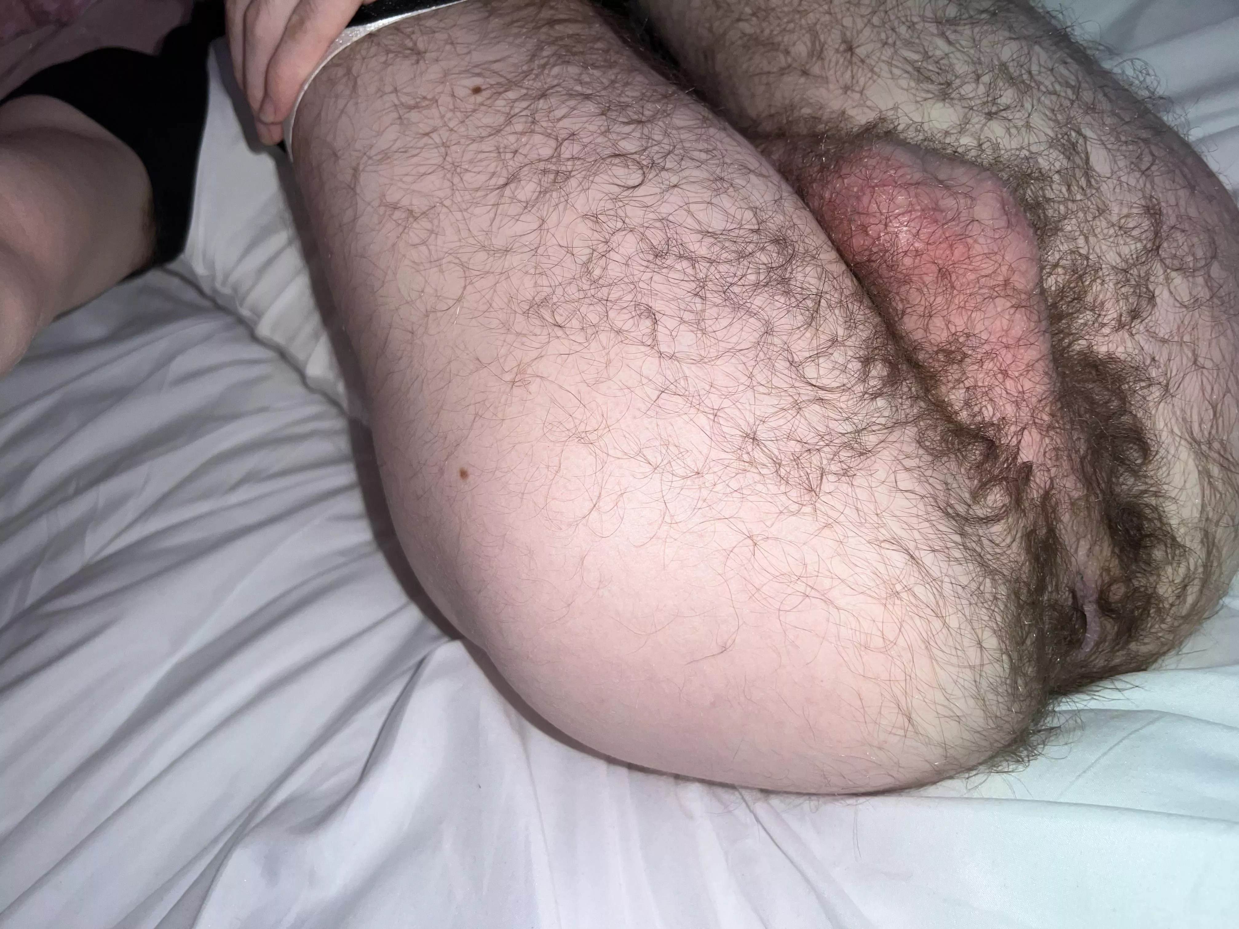 (18) Wanna lick the balls or the ass?🤪😉😘