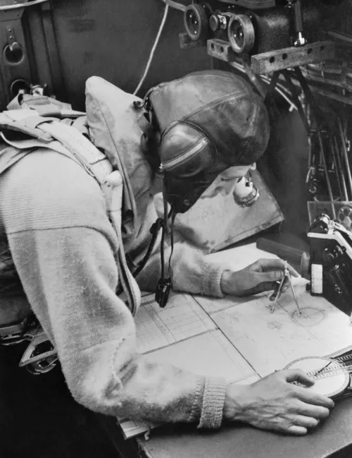 40’s aircrew in flight Cecil Beaton