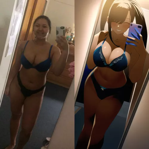 Always kinda wanted to be like an anime girl, think I pulled it off a bit?