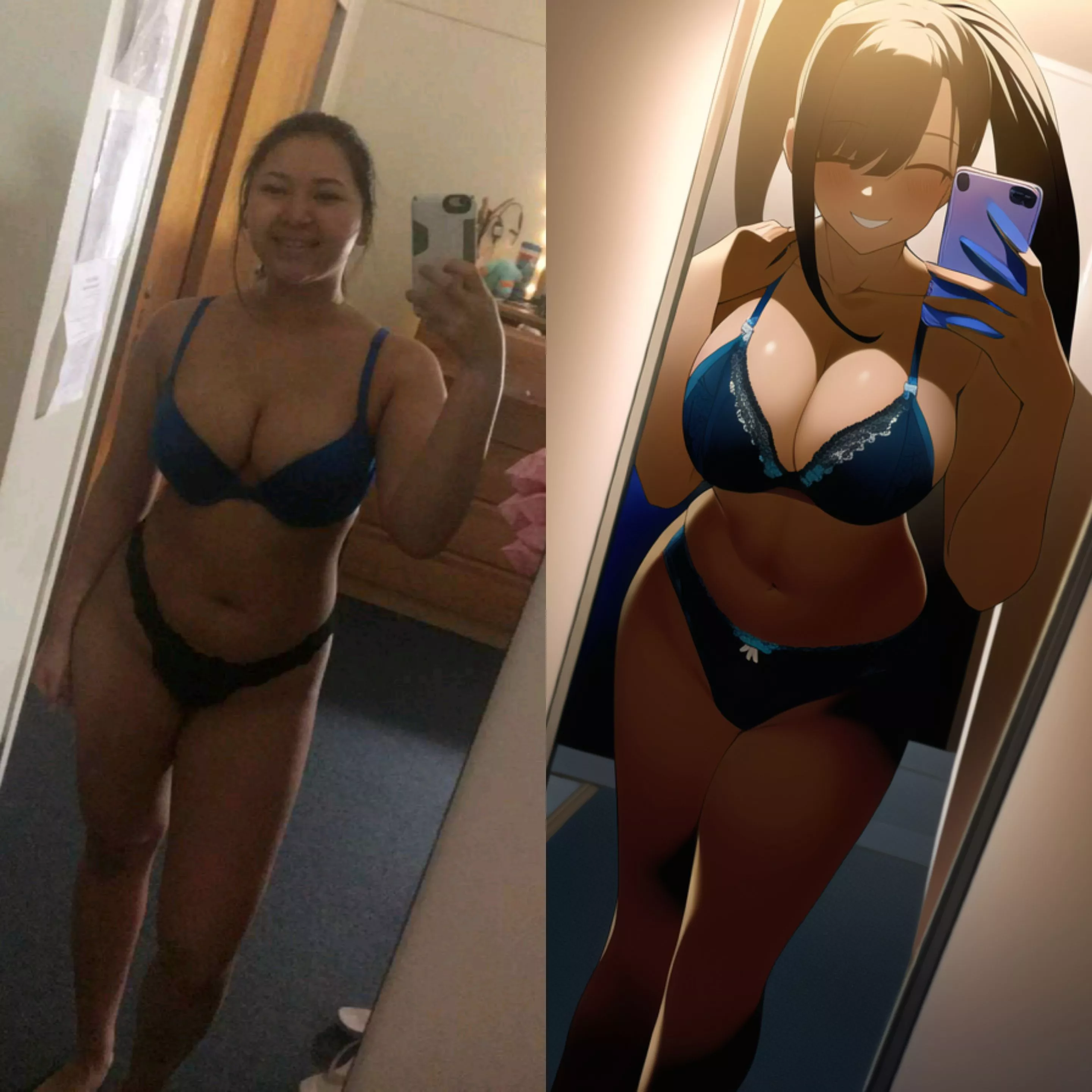 Always kinda wanted to be like an anime girl, think I pulled it off a bit?