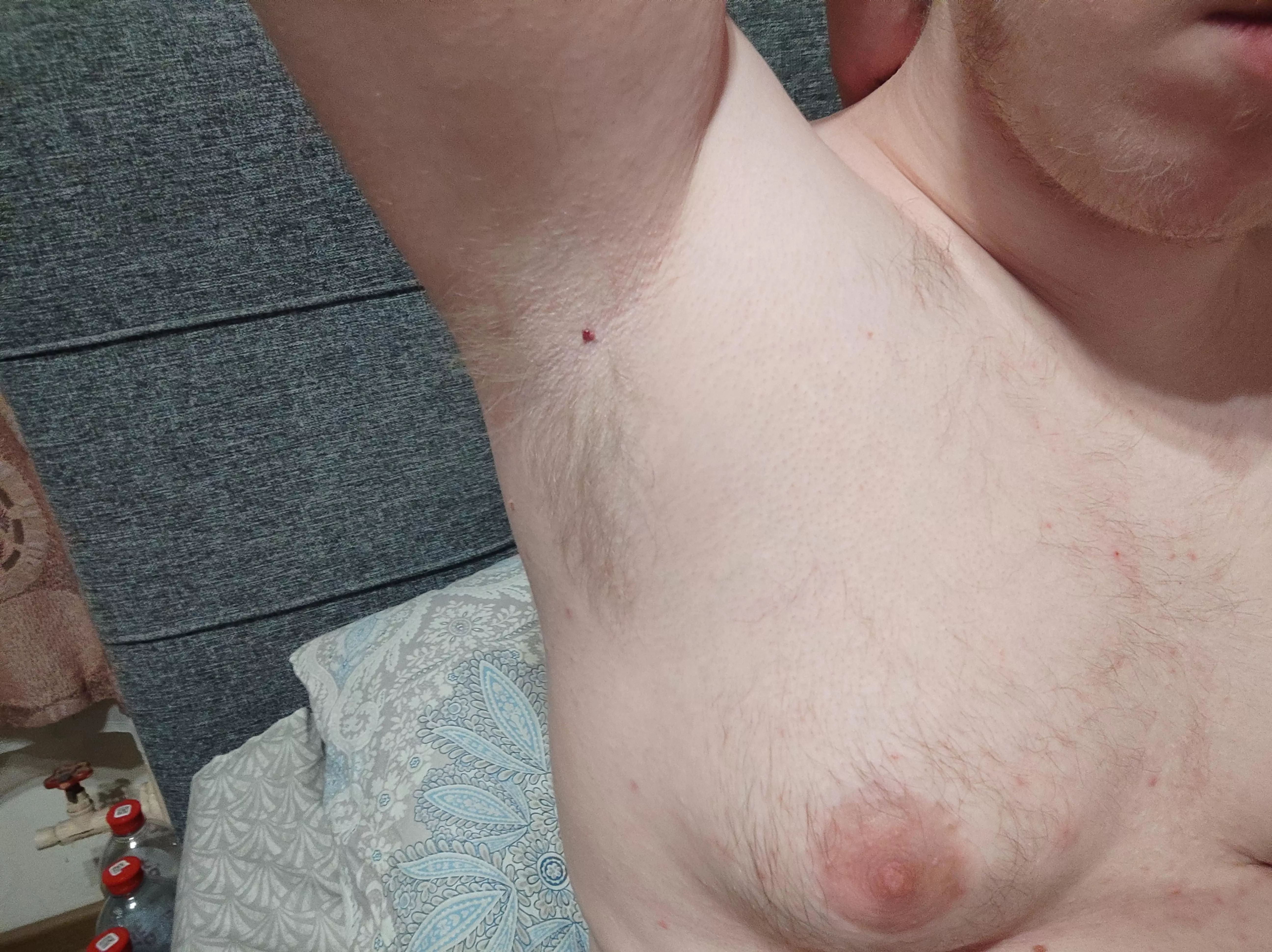 Any lickers for a chubby guy with bright hair?