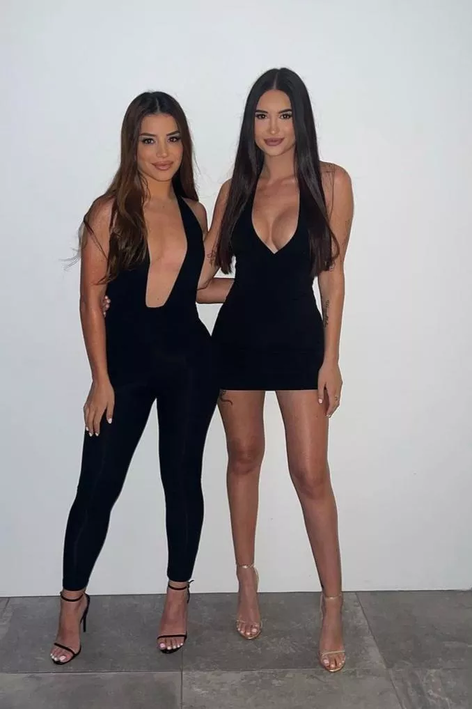 Black dresses.