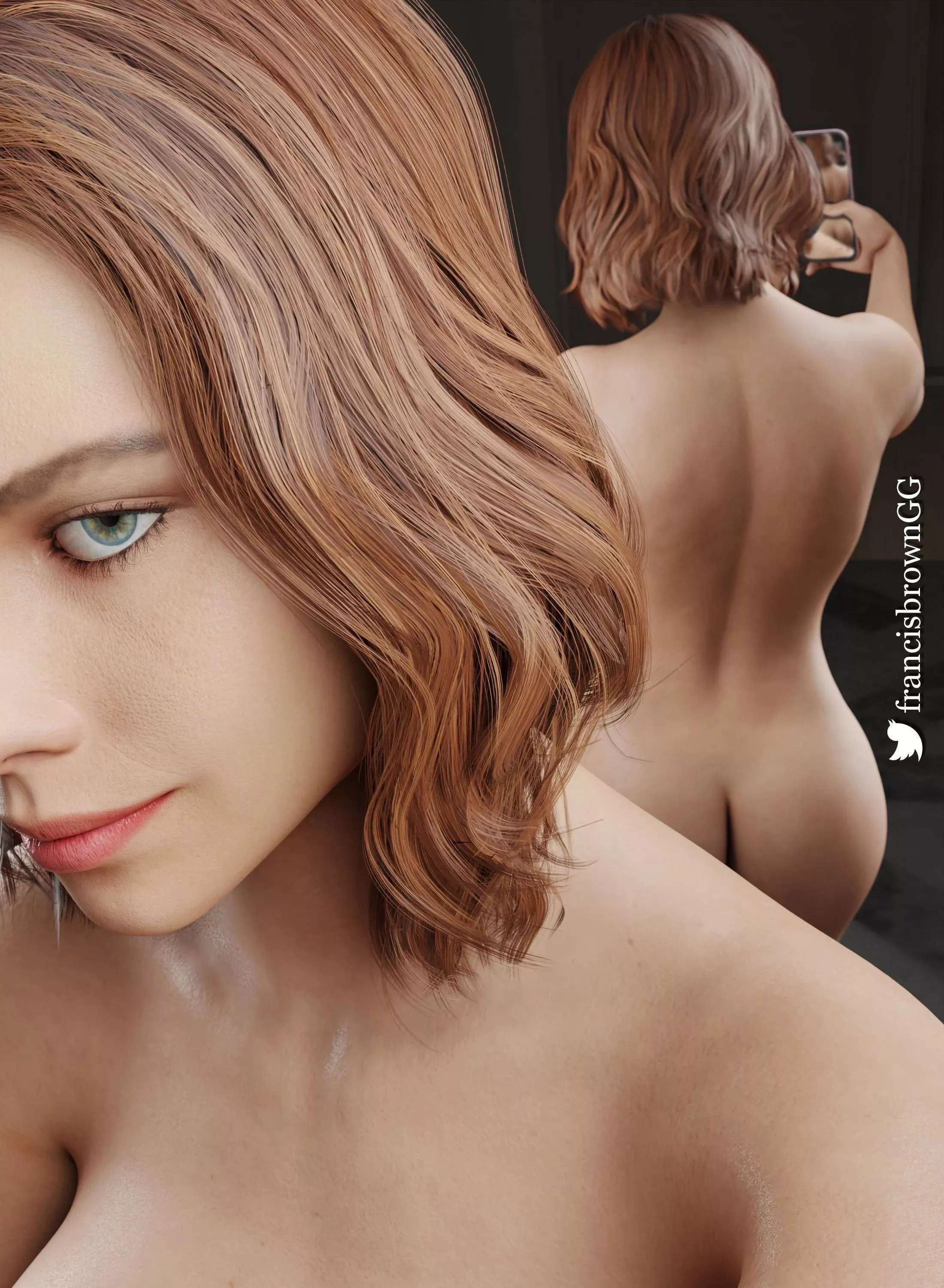 Black Widow Selfie (FrancisBrowngg) [Marvel ]