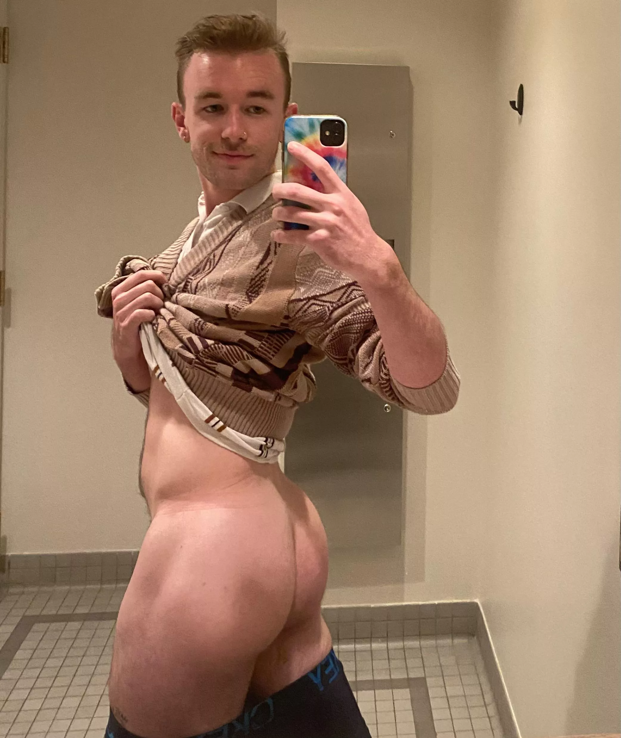 caked up in the office