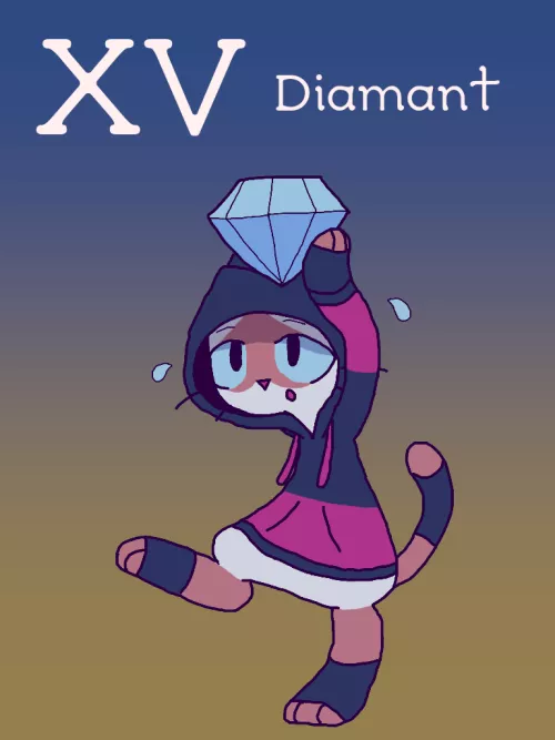 Catvember 15: Diamond