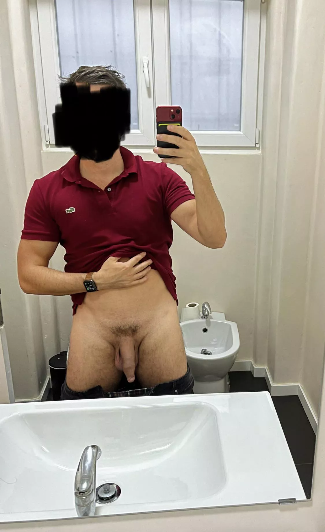 co worker said I must be big, sent this to prove my bulge