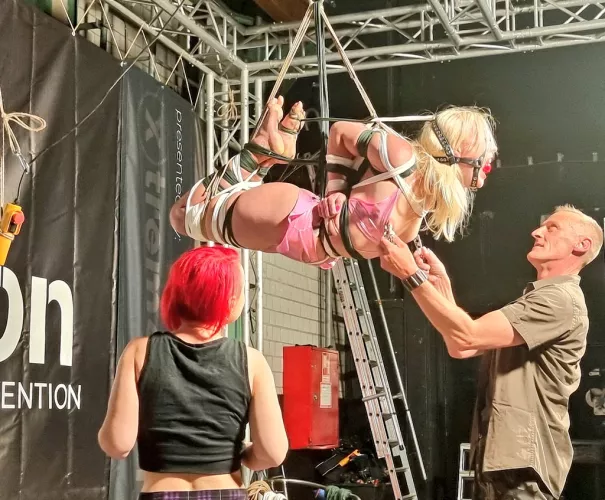 Demonstration at the convention