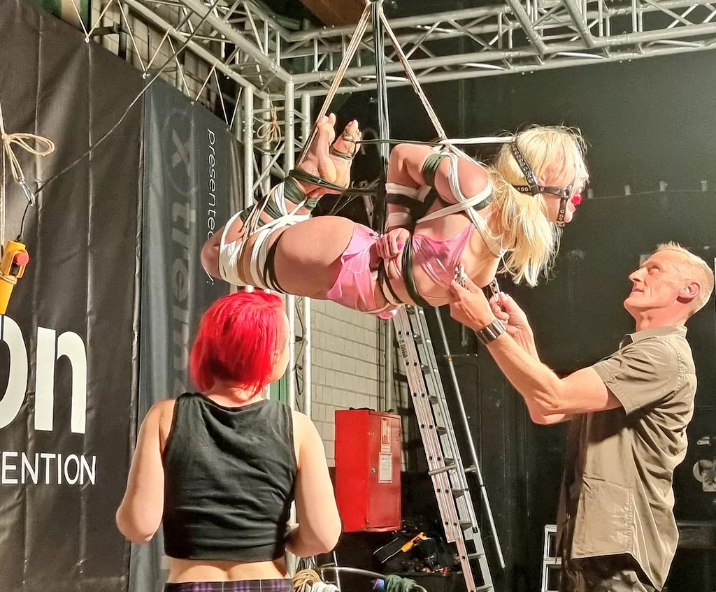 Demonstration at the convention