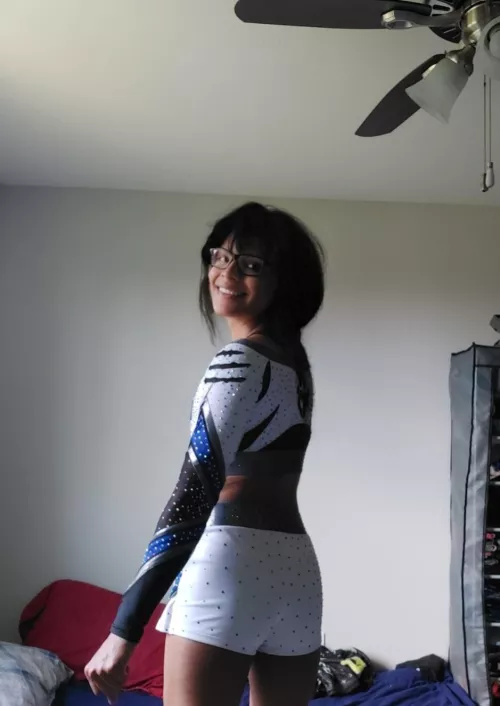 Do you guys like my cheer uniform?
