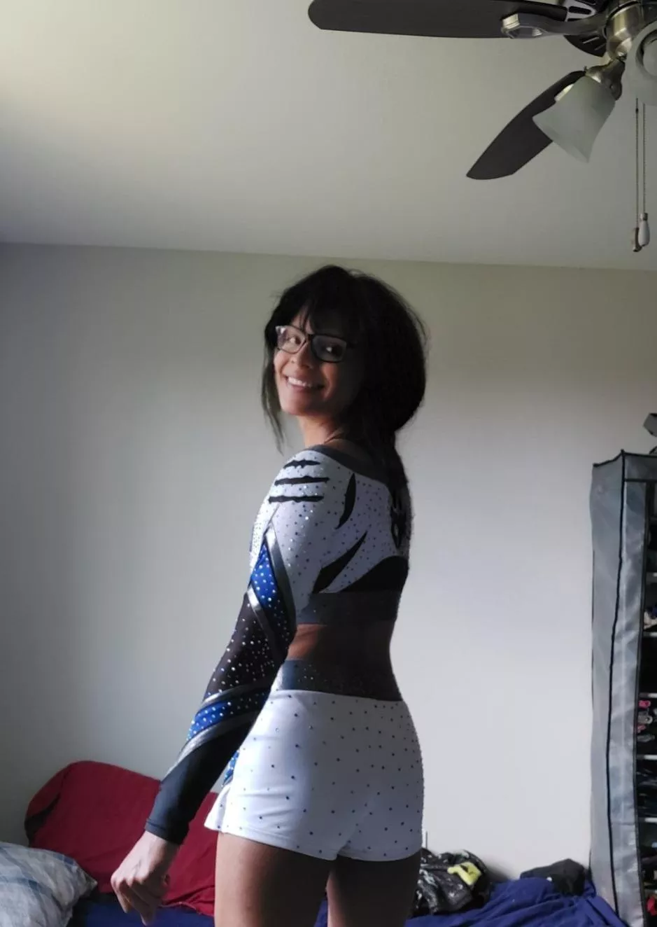 Do you guys like my cheer uniform?