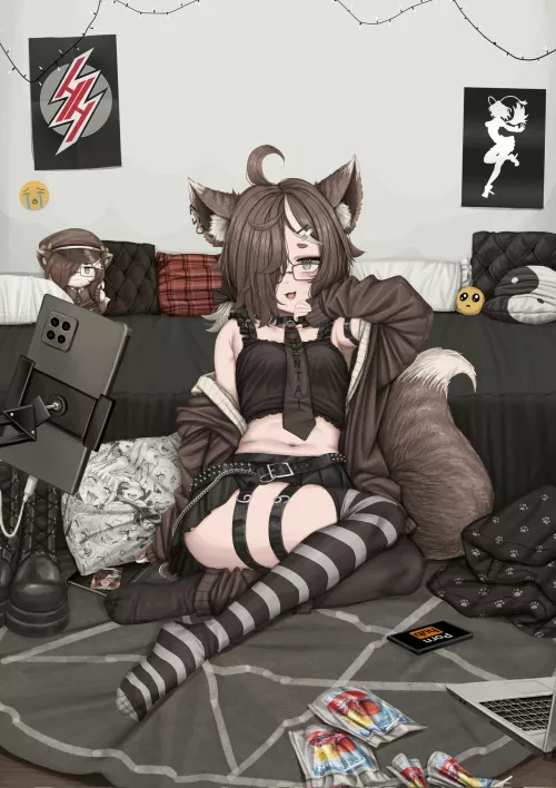 Ecchi foxgirl
