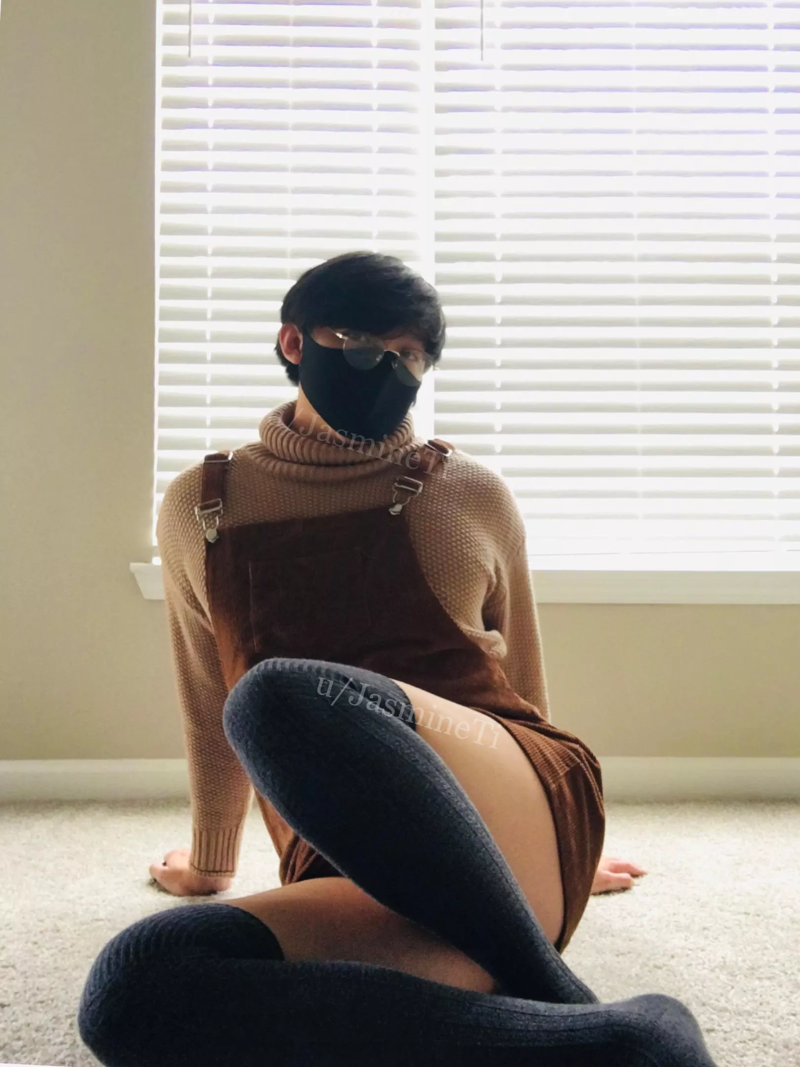 first time not wearing all black lmao