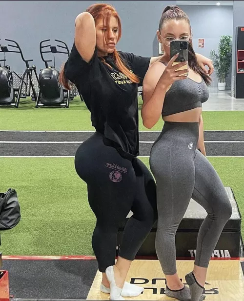 Harmony Doughty (left)