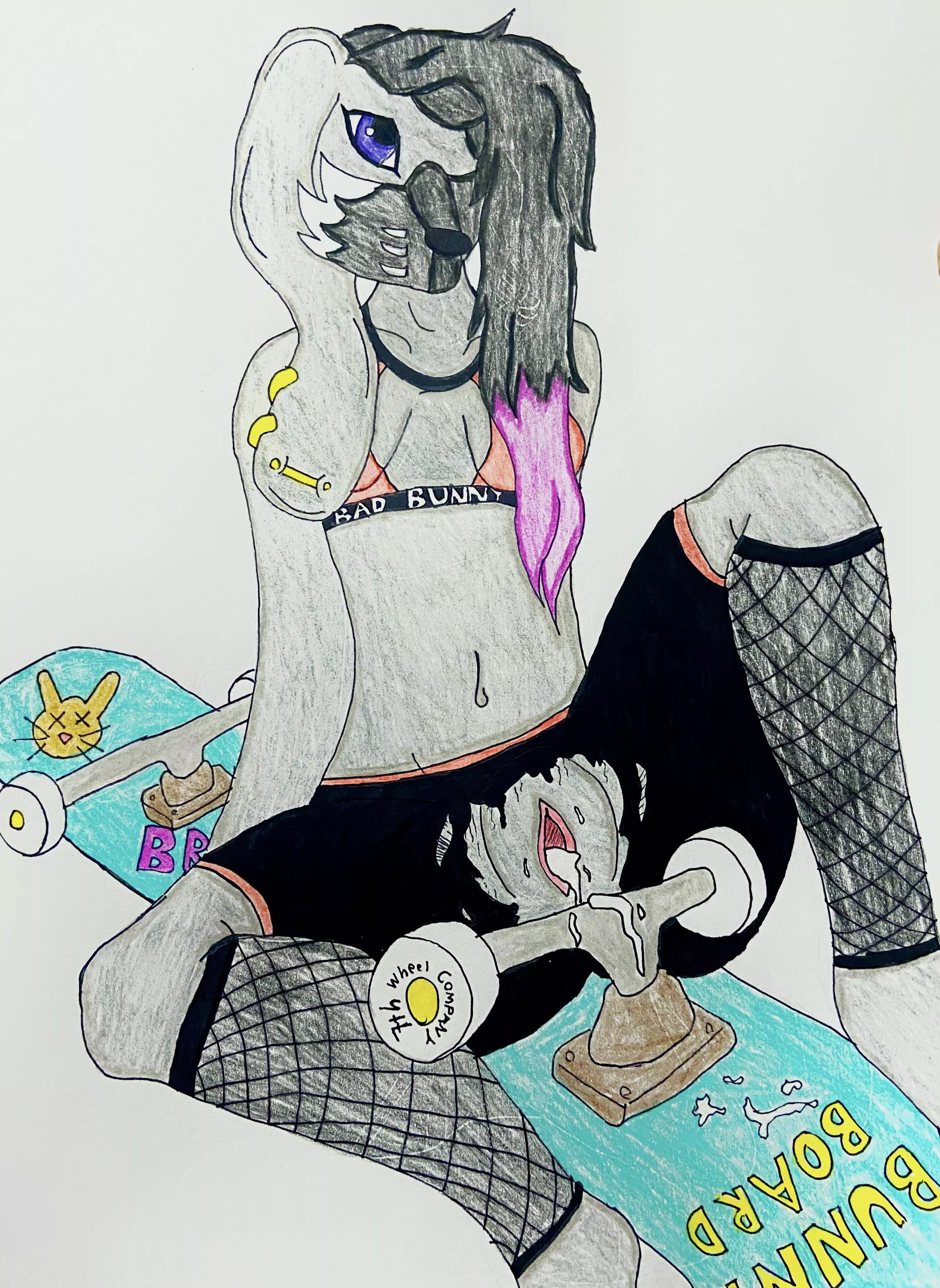 How about more Bunny in Pup Gear?