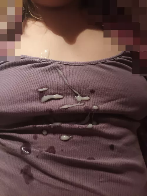 I [F53] love to wear my cum drained top throughout the day