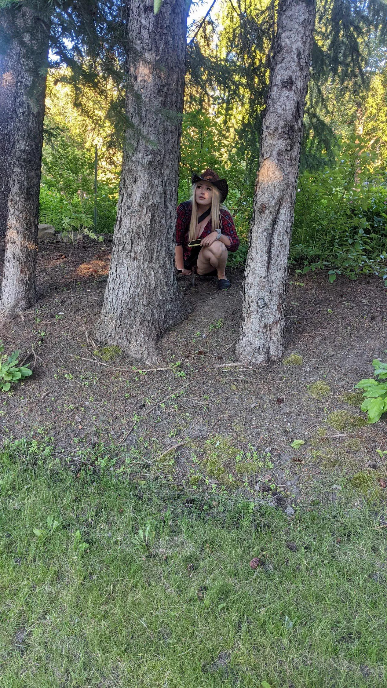 I got caught pissing in the wild 🙈