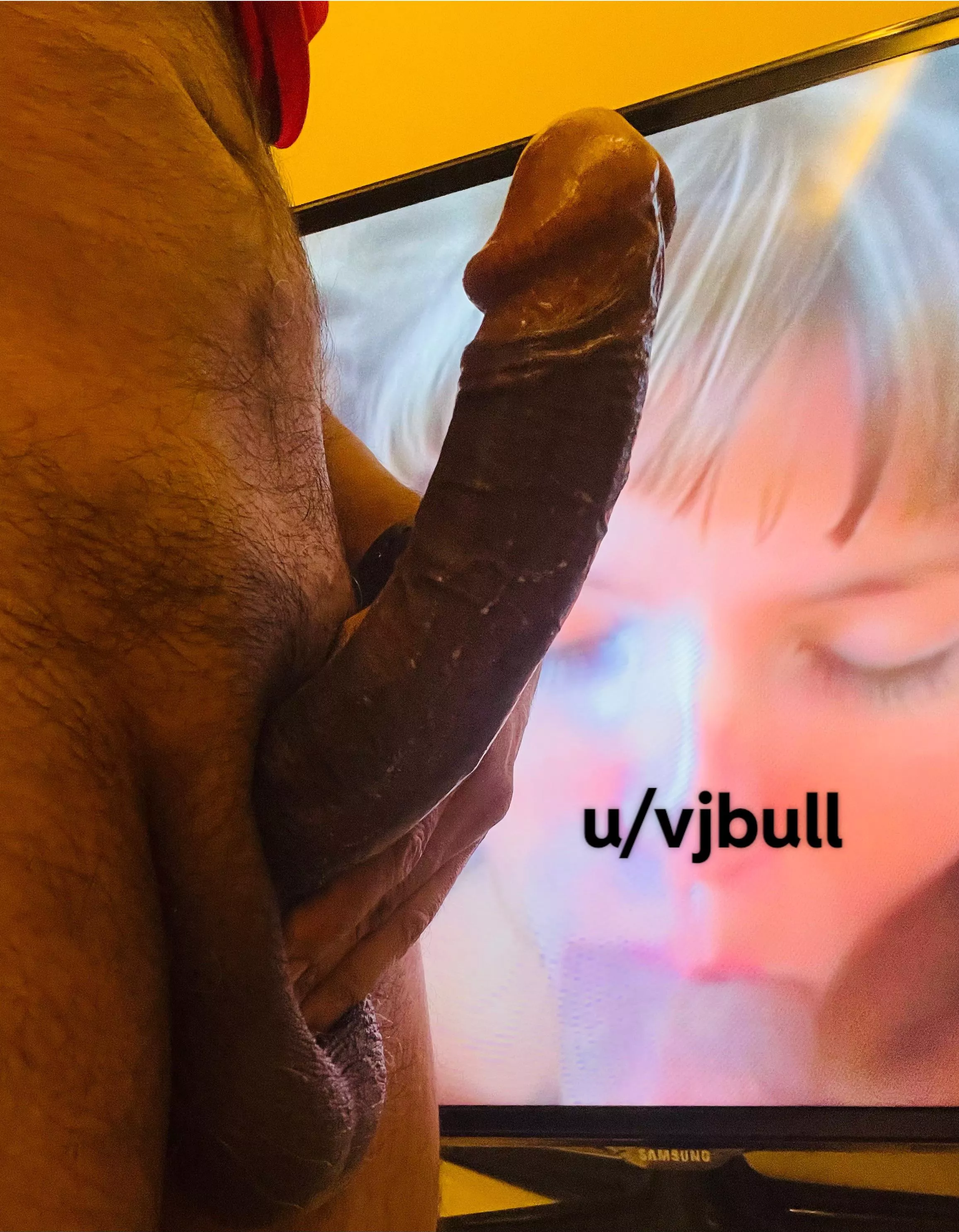 I love to gag. Will my cock fit in this mouth?