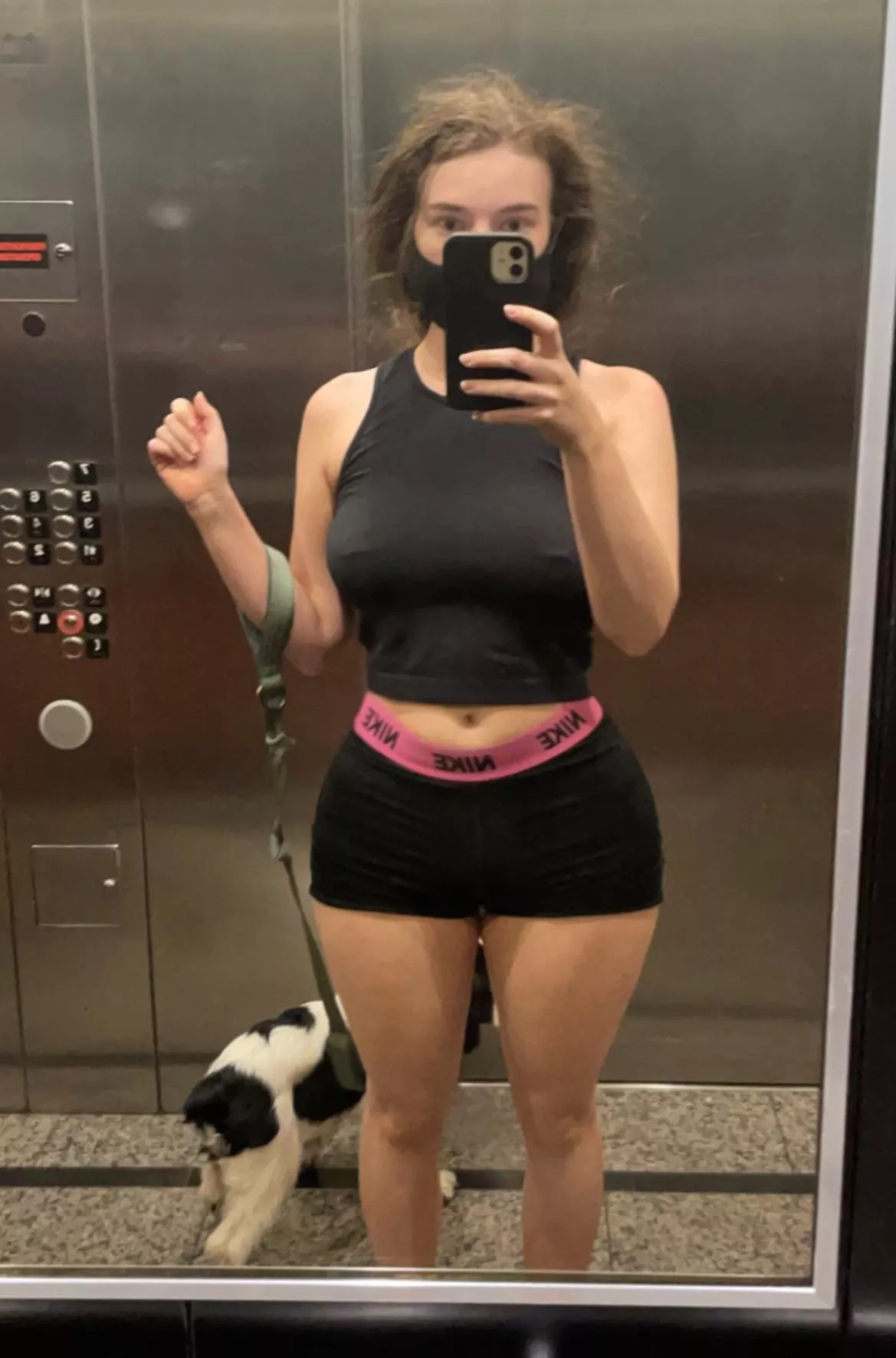 I love when you can see my nipple piercings through my shirt