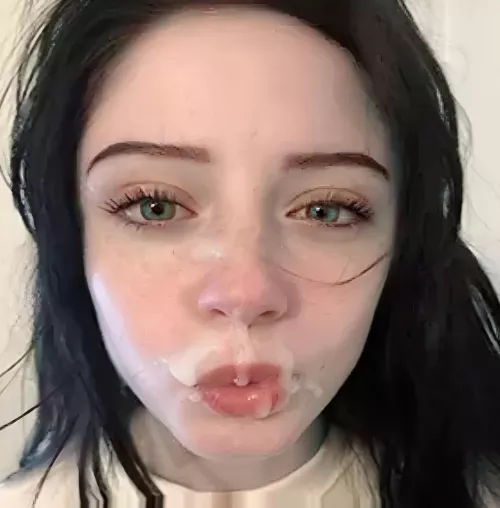 i think he likes painting my face too much 😅😍💞