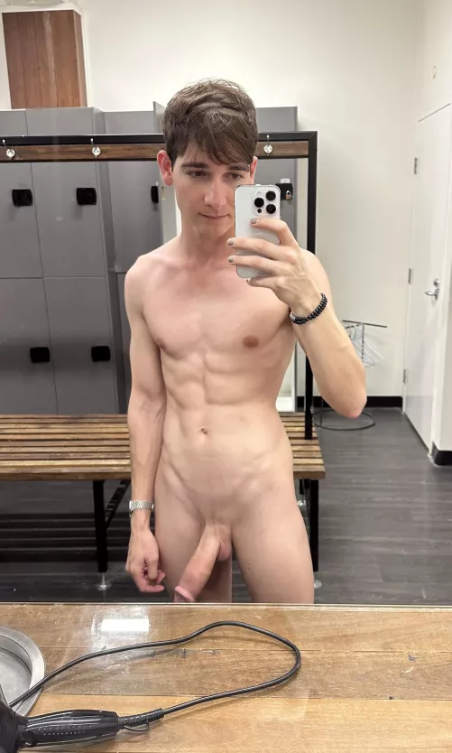 I thought my abs looked big