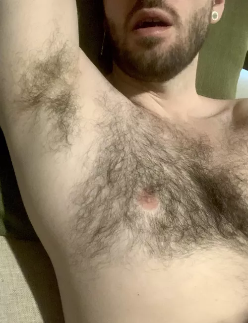 I want you to sniff my pits whilst you push balls deep inside me…