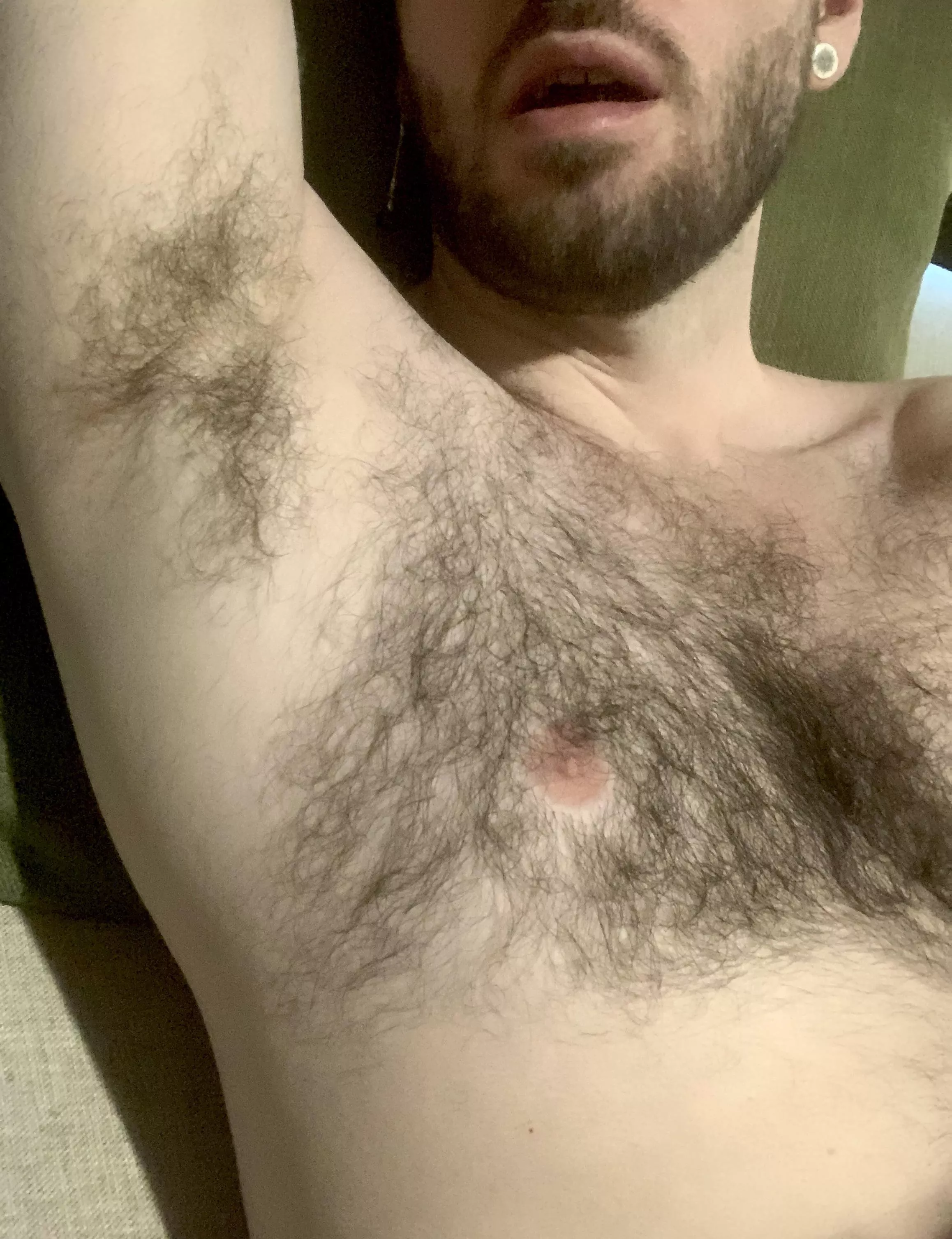 I want you to sniff my pits whilst you push balls deep inside me…