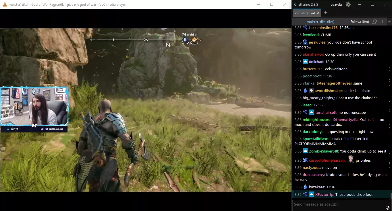If your PC can't handle max quality, you should try using Streamlink + Chatterino (More info in the comments)