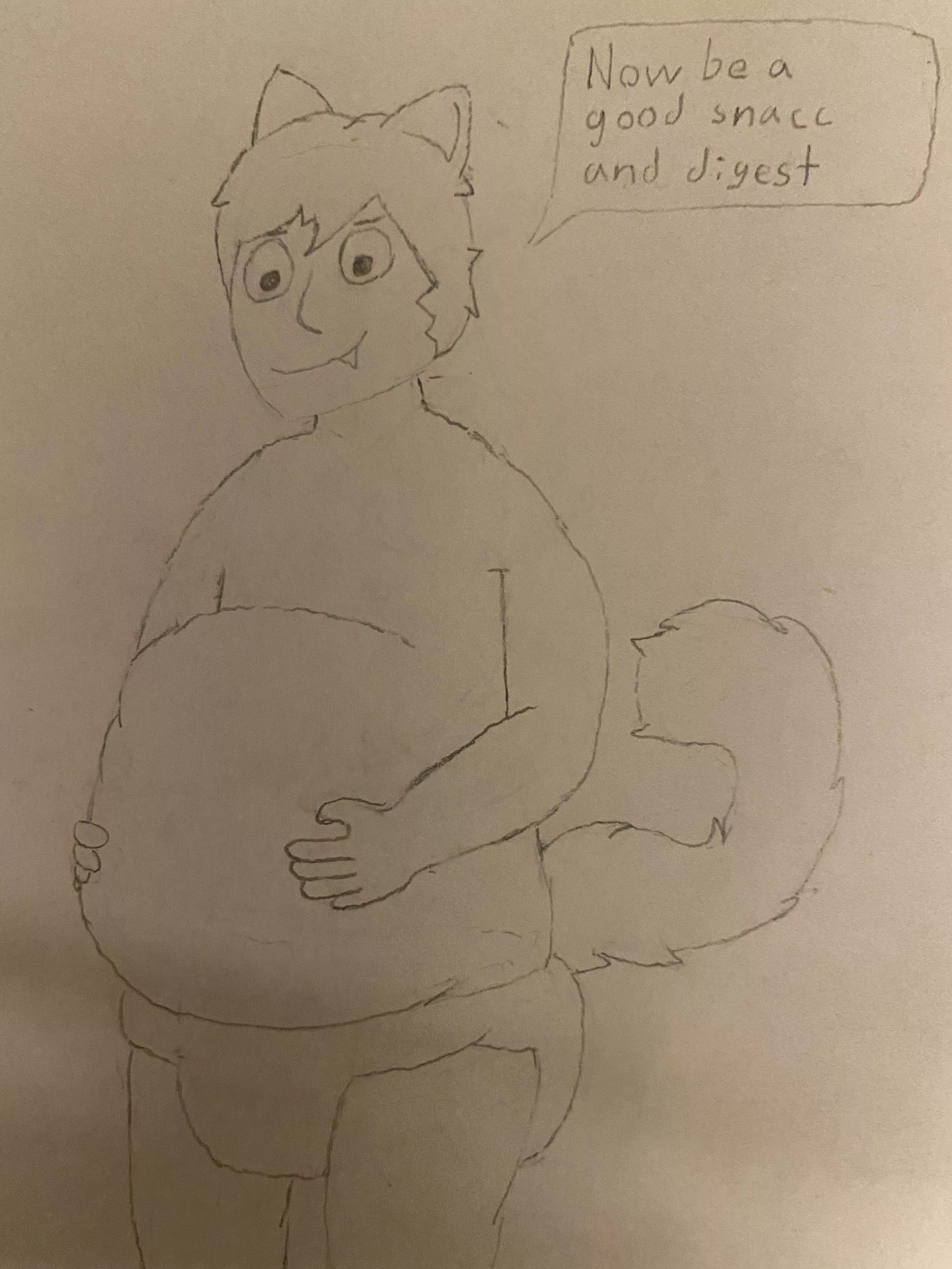 {Image} Some Vore Art I Made For A Discord Friend (Art By Me)