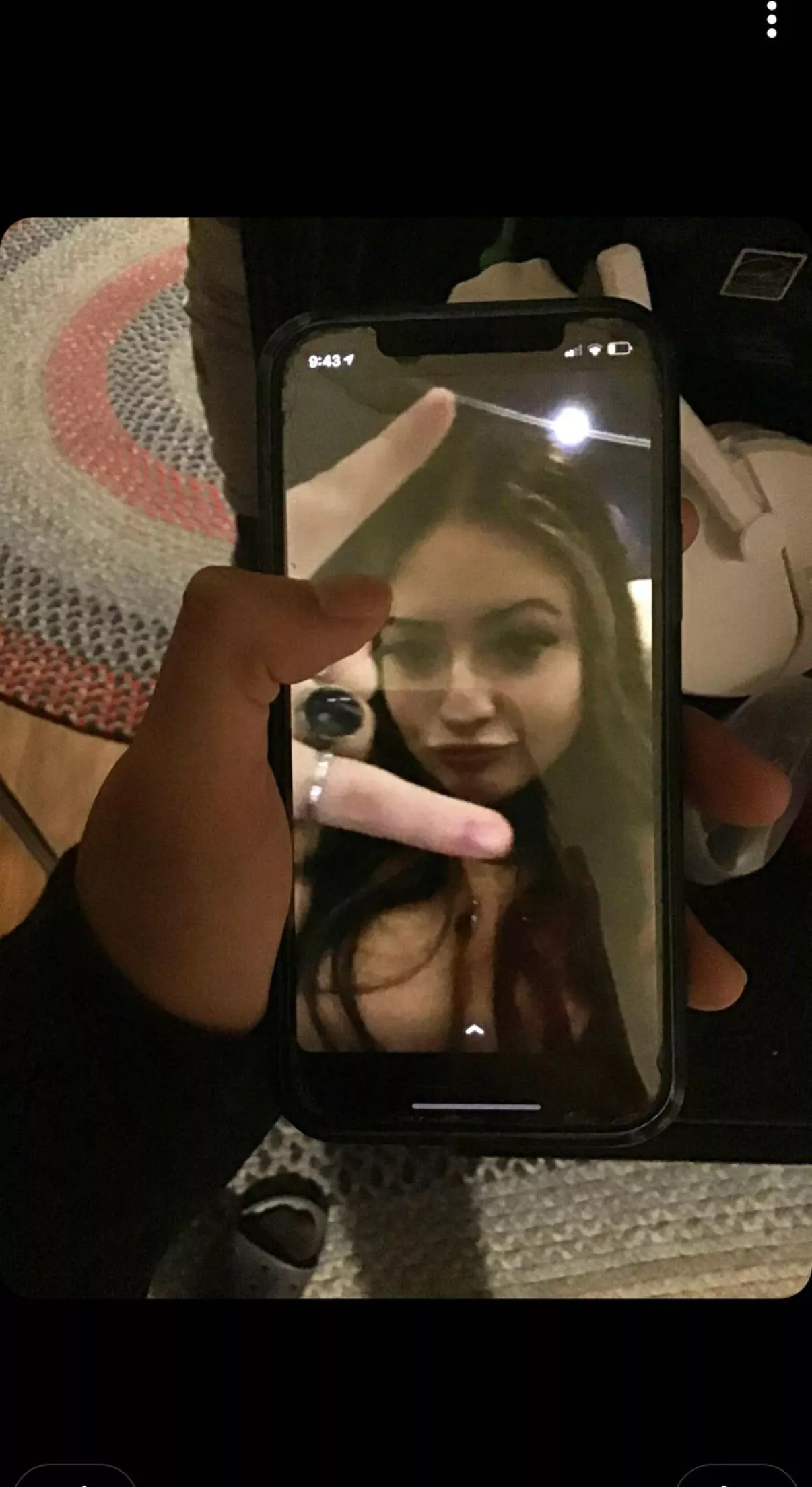 Is my girl bsf horny?, Out of nowhere snapped me this pic, she has a bf tho.