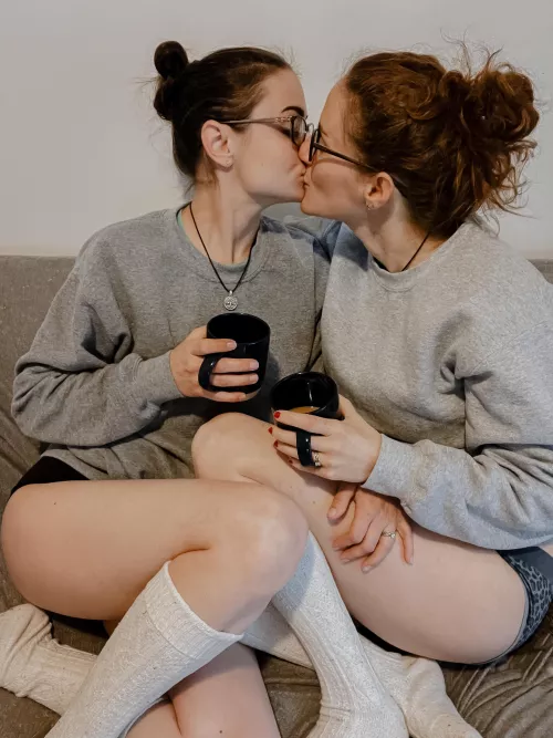 It’s a rainy messy bun kind of morning!