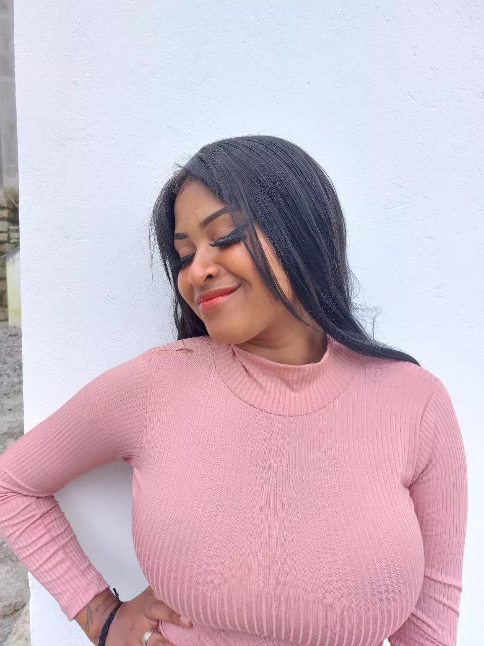 It's hard to look innocent with these two melons