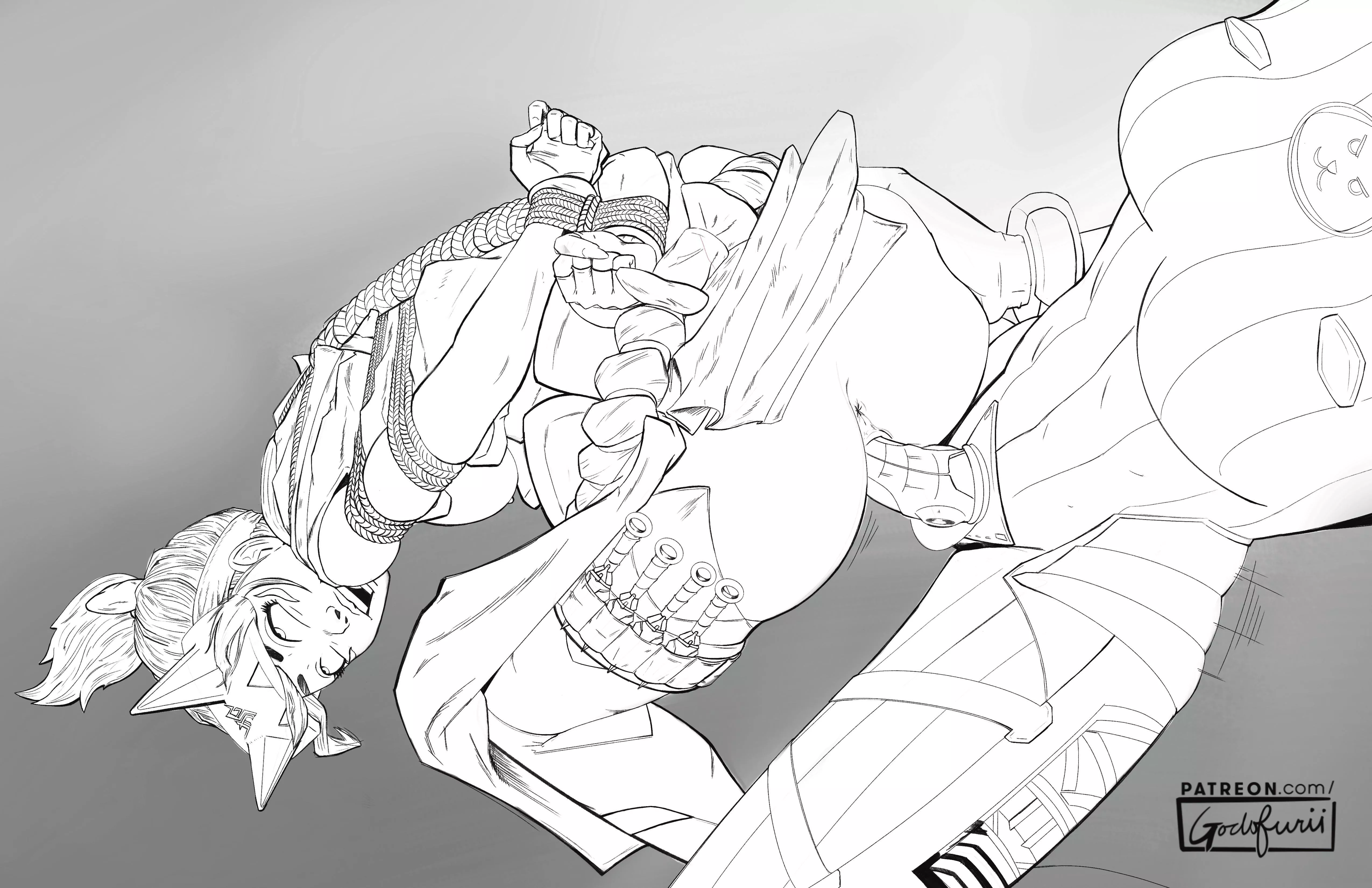 Kiriko learns the lesson “never stay behind your tank” [OC]