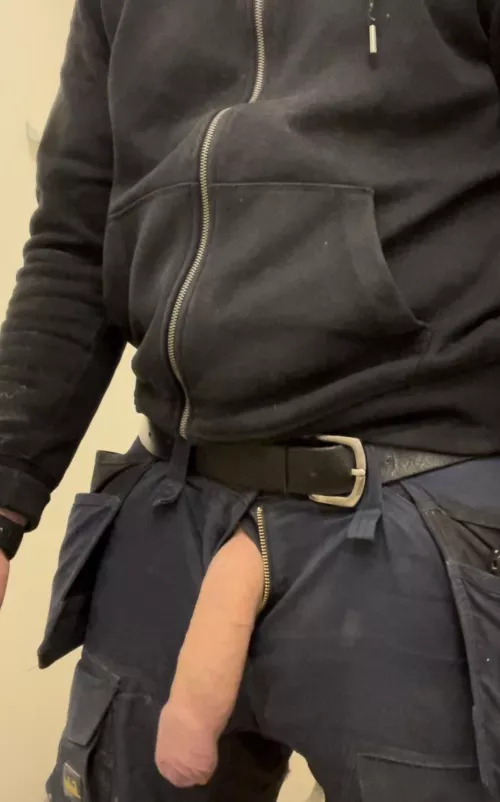 Letting it breath at work 🍆 Honest thoughts?