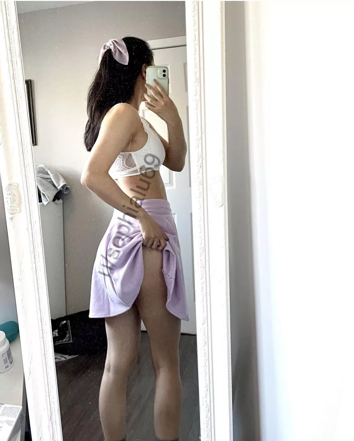 lift up my skirt and take me from behind?