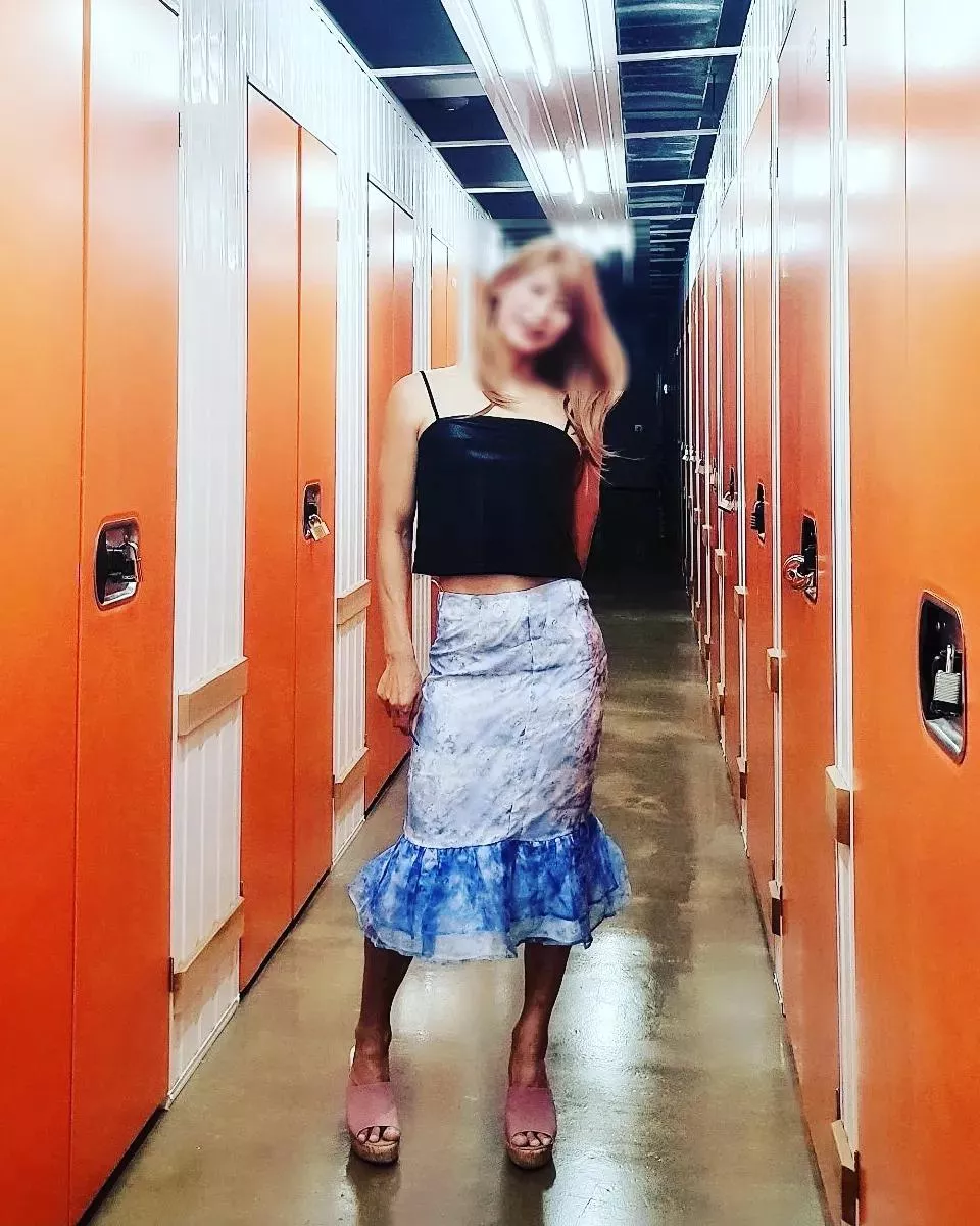 My wife wore pants to work today and I'm wearing a mermaid skirt to attract men's attention.