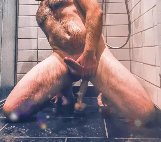 Nothing like a hot shower m34