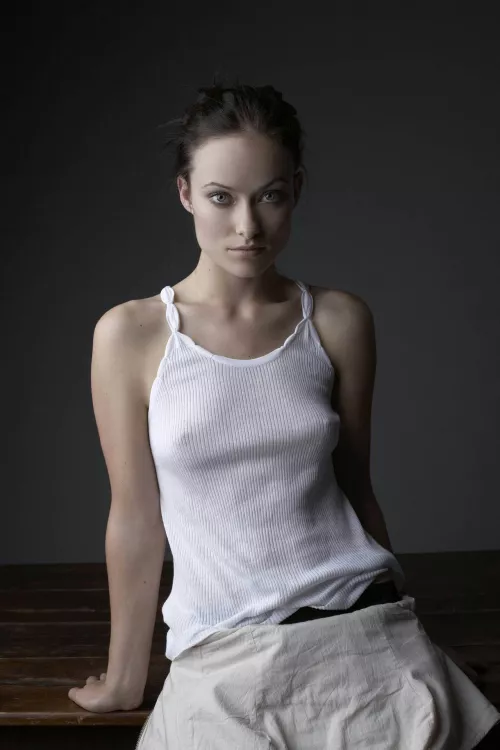 Olivia Wilde tank top with pokies
