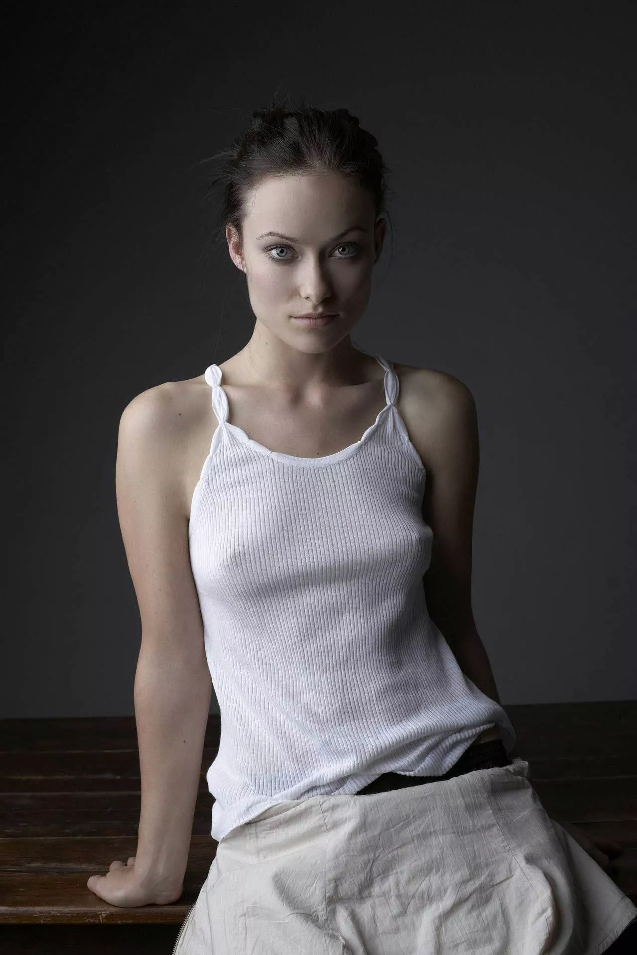 Olivia Wilde tank top with pokies