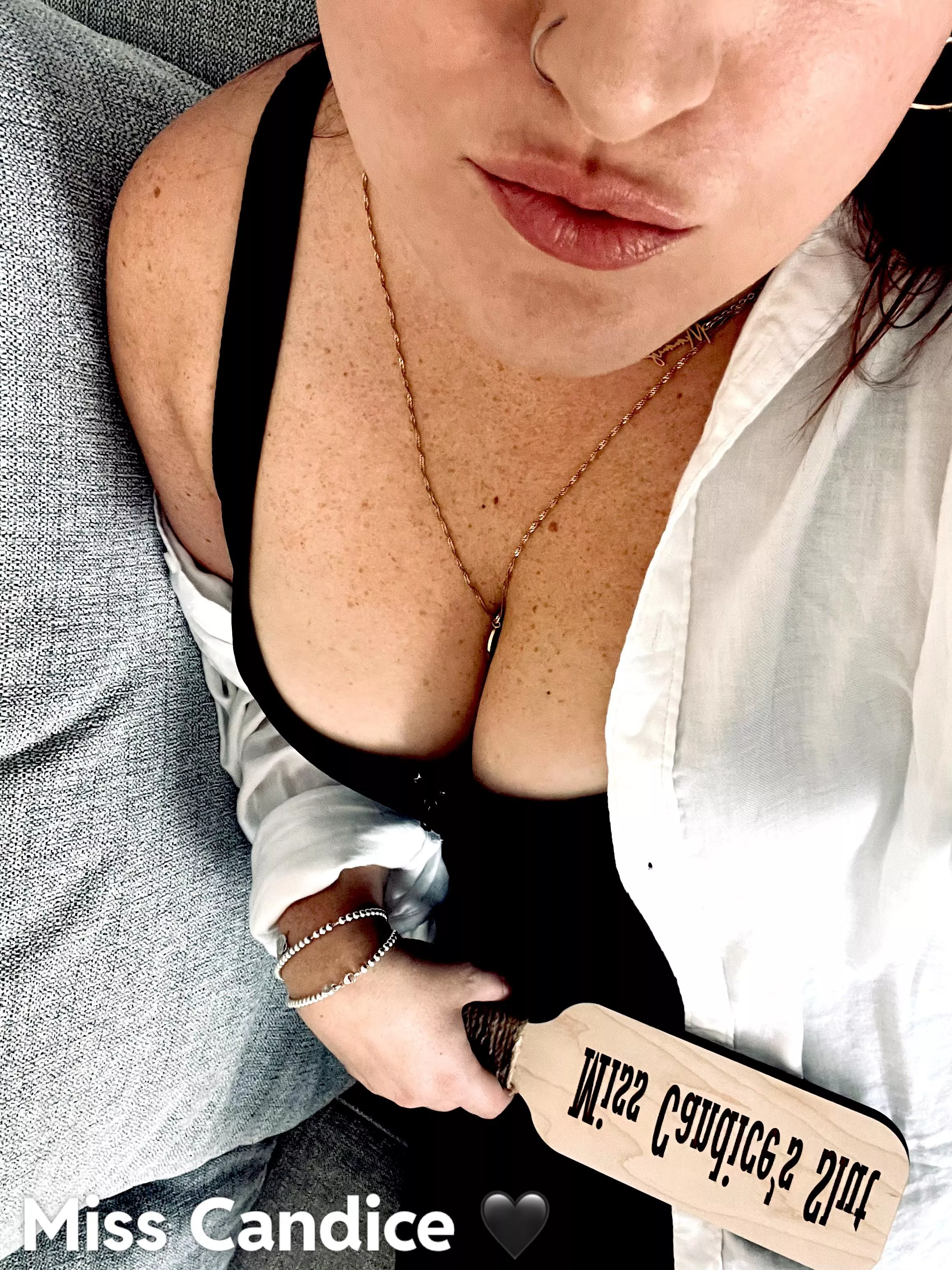 One spank for every freckle you count on my [F] chest
