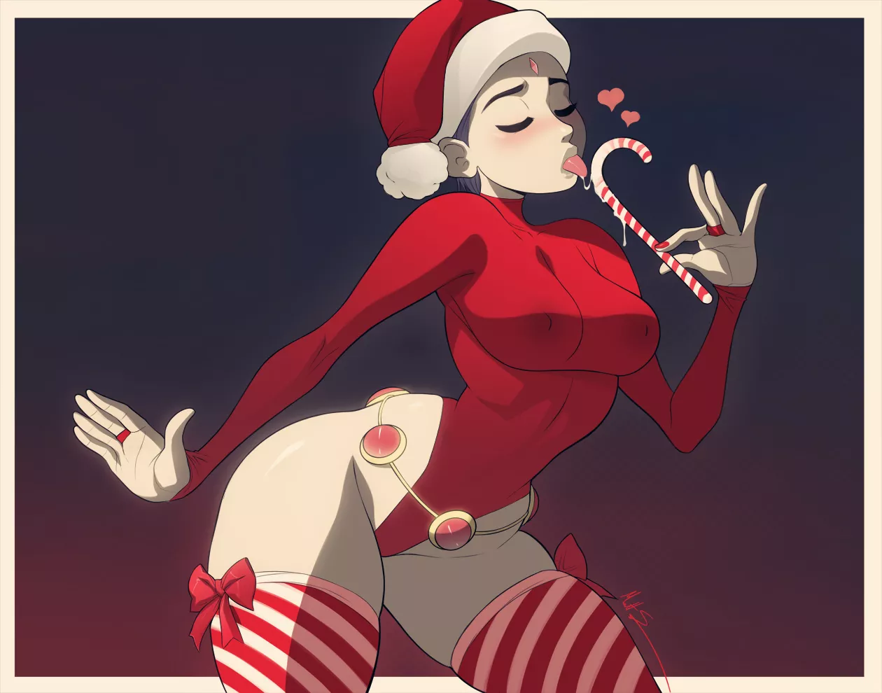 Raven Christmas Tease (Triplexmile) [DC]