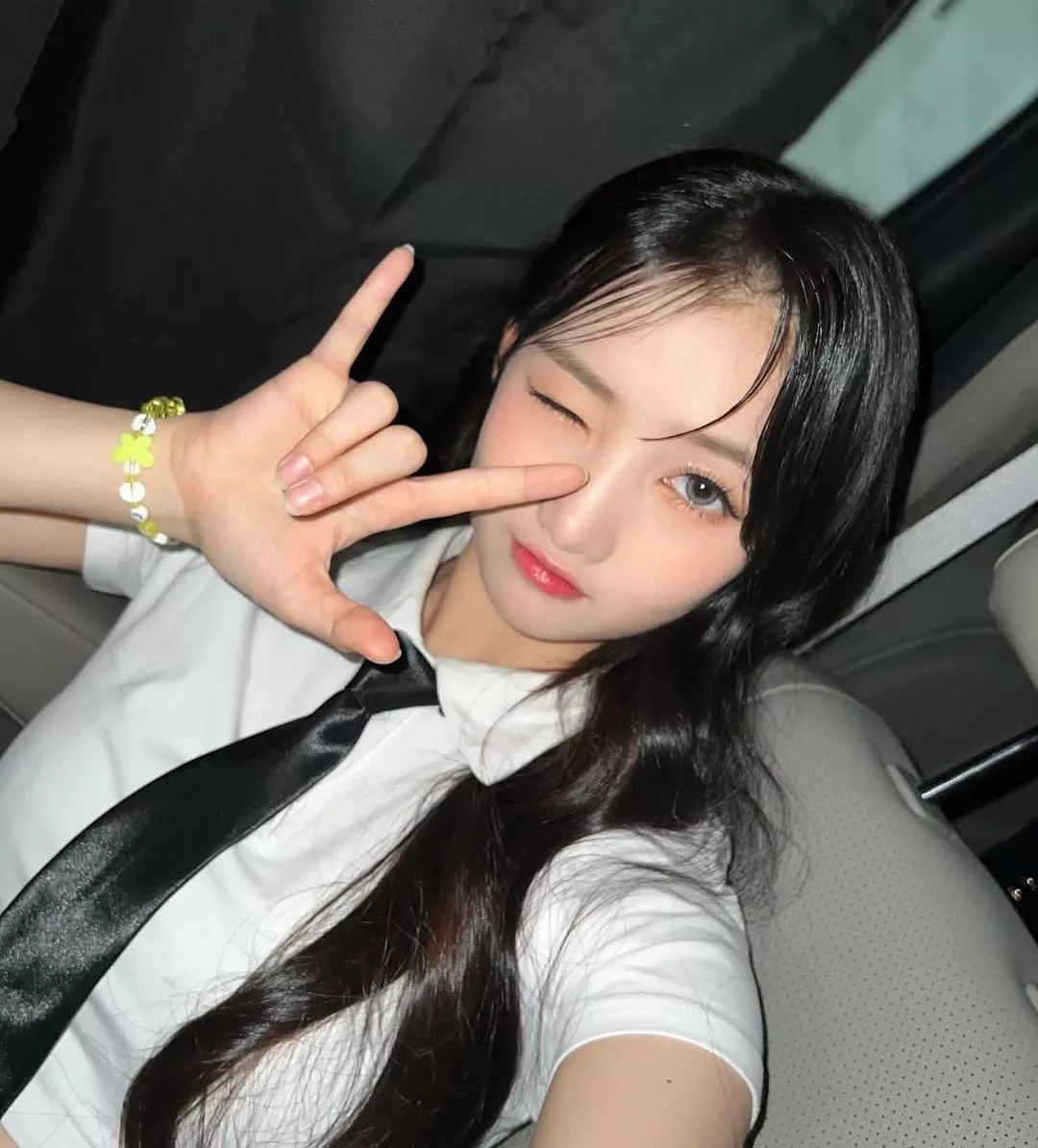 Selfie at the car after party